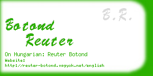 botond reuter business card